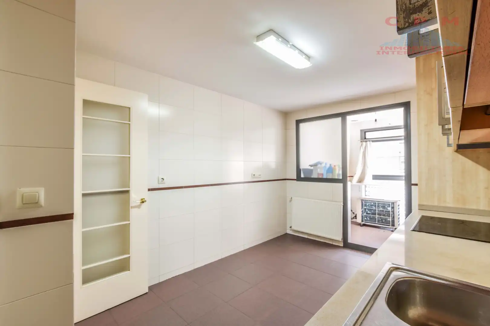 Kitchen of Flat for rent to own in Madrid  with Air Conditioner, Heating and Oven