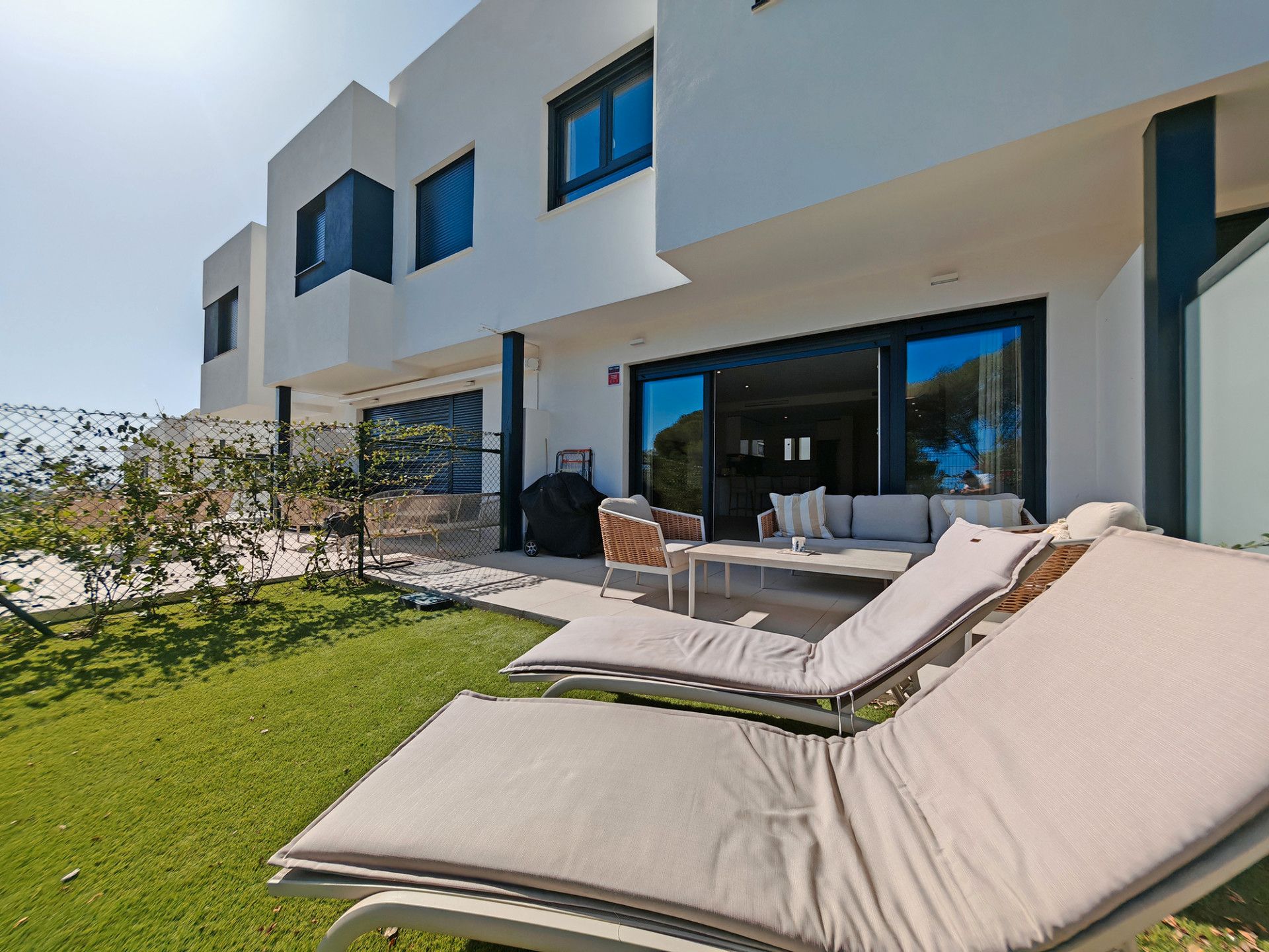 Terrassa de Casa adosada en venda en Mijas amb Aire condicionat, Terrassa i Traster