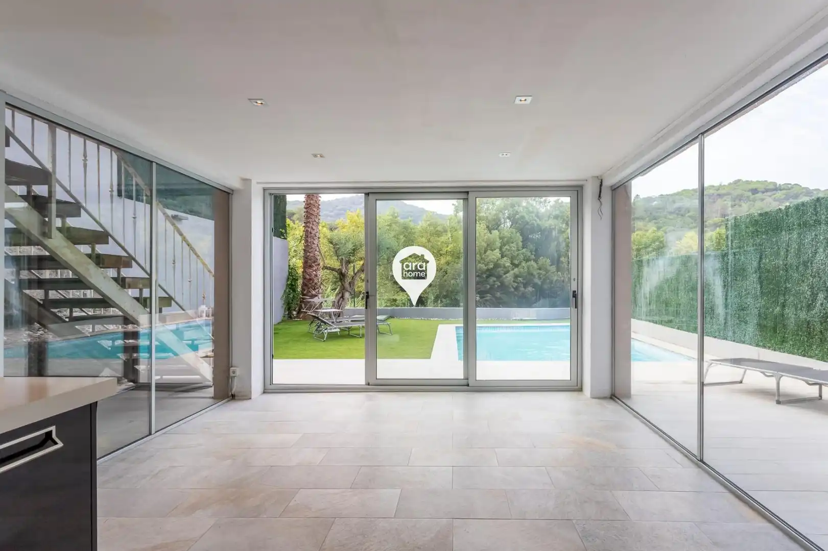Piscina de Casa o chalet en venta en Dosrius con Aire acondicionado, Calefacción y Jardín privado