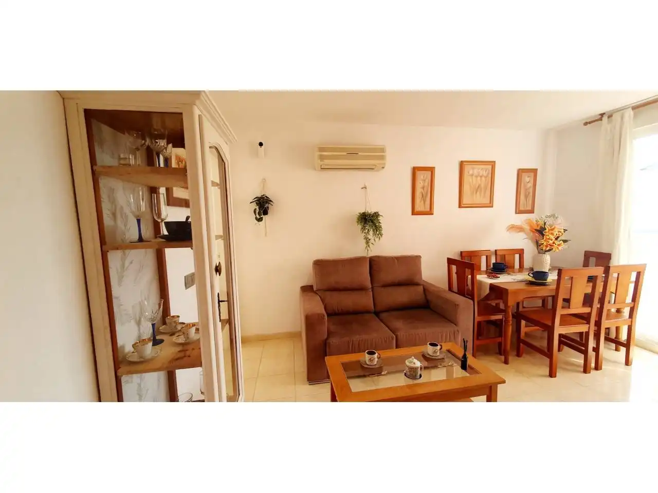 Sala d'estar de Apartament en venda en Vícar amb Aire condicionat, Calefacció i Terrassa