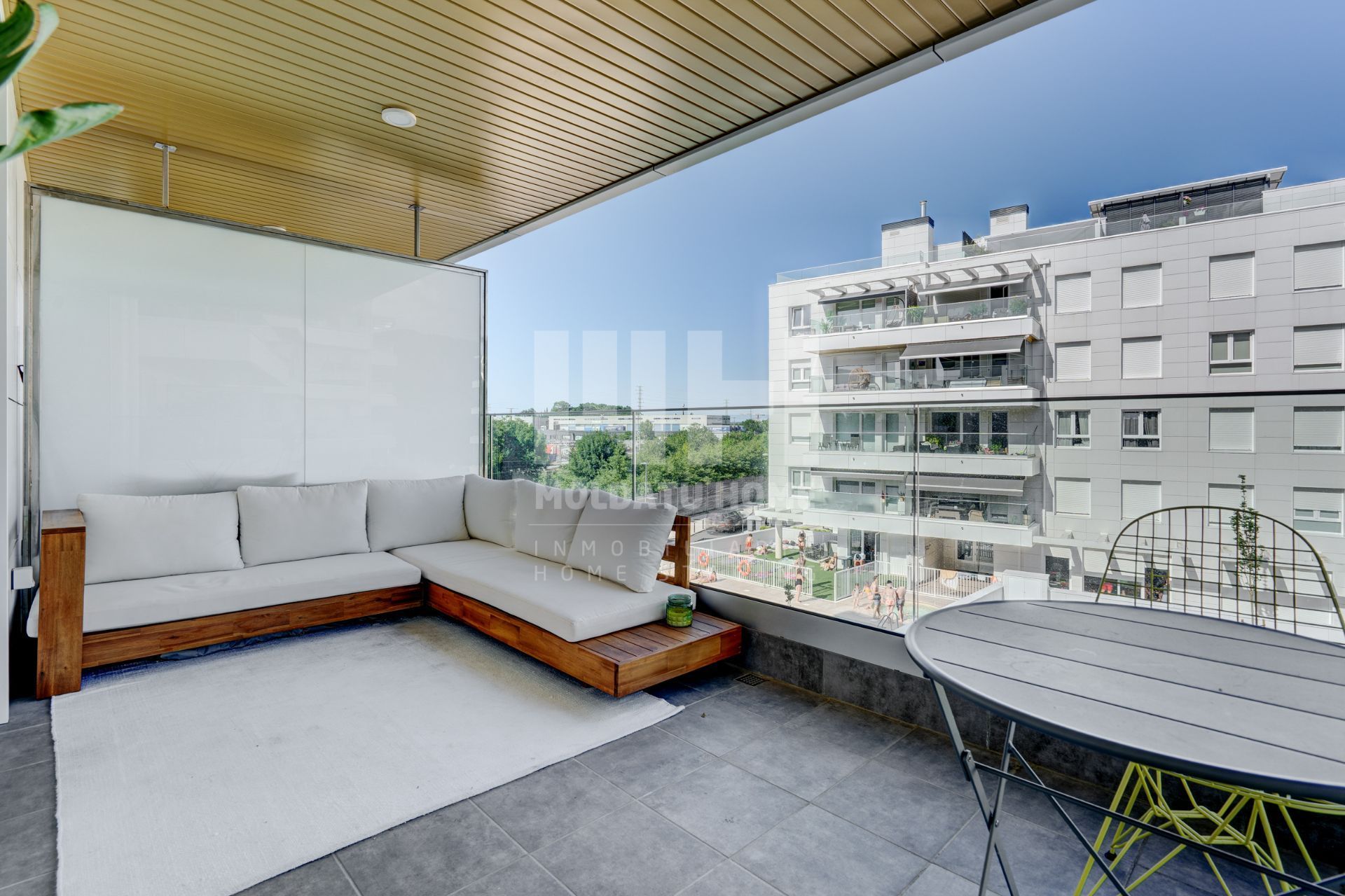 Terrace of Flat for sale in Irun   with Heating, Terrace and Community pool