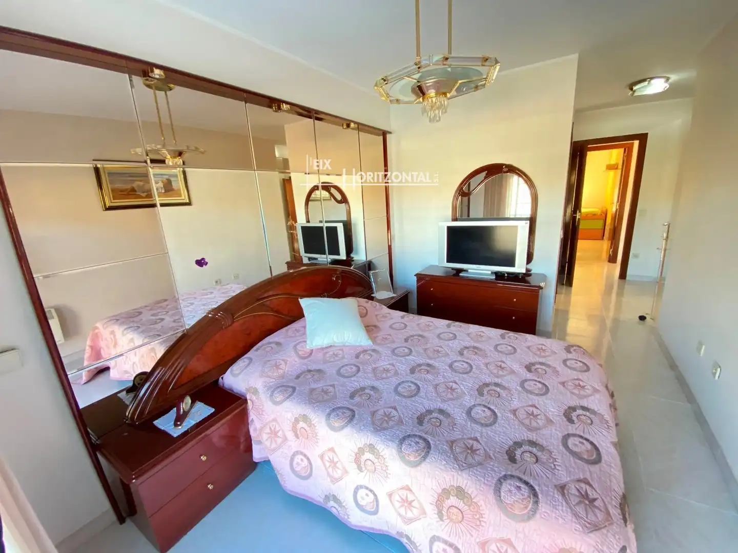 Schlafzimmer von Wohnung zur Miete in Barberà del Vallès mit Klimaanlage, Heizung und Terrasse