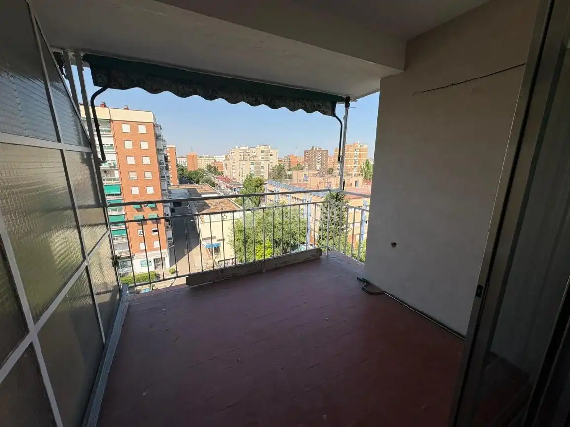 Terrasse von Wohnung zum Verkauf in Madrid mit Heizung, Parkett und Terrasse