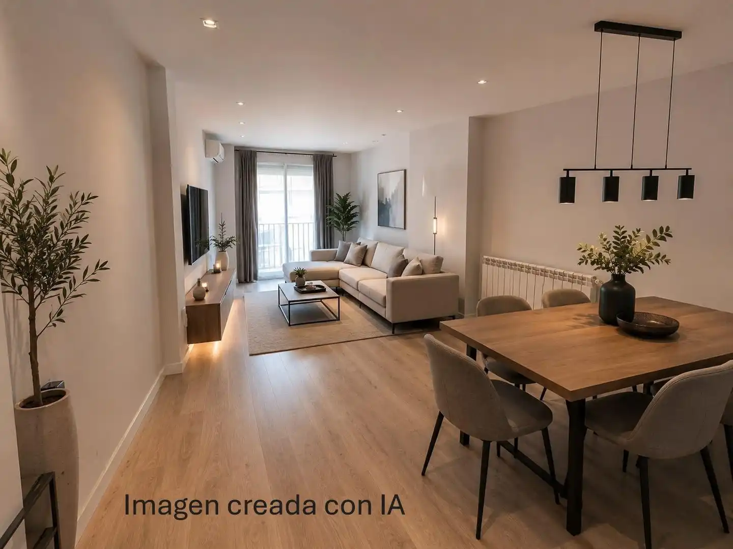 Sala d'estar de Pis en venda en Albacete amb Aire condicionat, Calefacció i Balcó