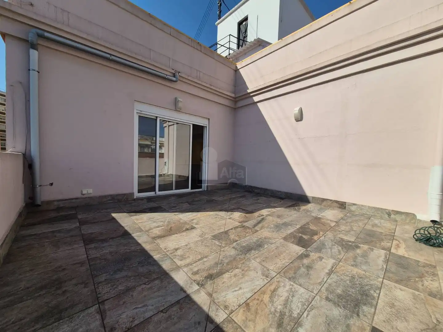 Terrace of Attic for rent in Valencia  with Air Conditioner, Parquet flooring and Terrace