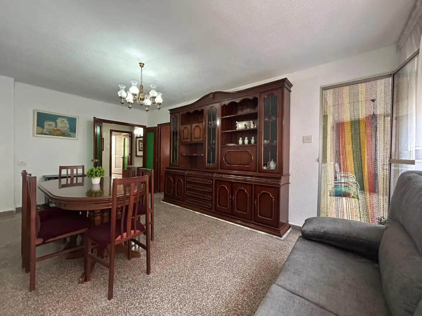 Living room of Flat for rent in Abarán  with Furnished, Balcony and Pets allowed