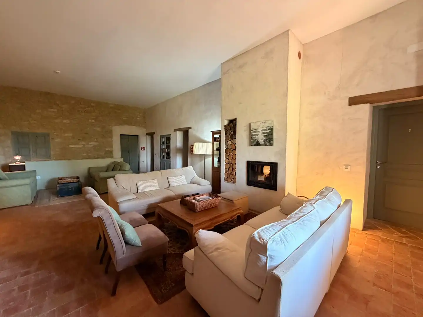 Sala de estar de Finca rústica en venta en Vilademuls