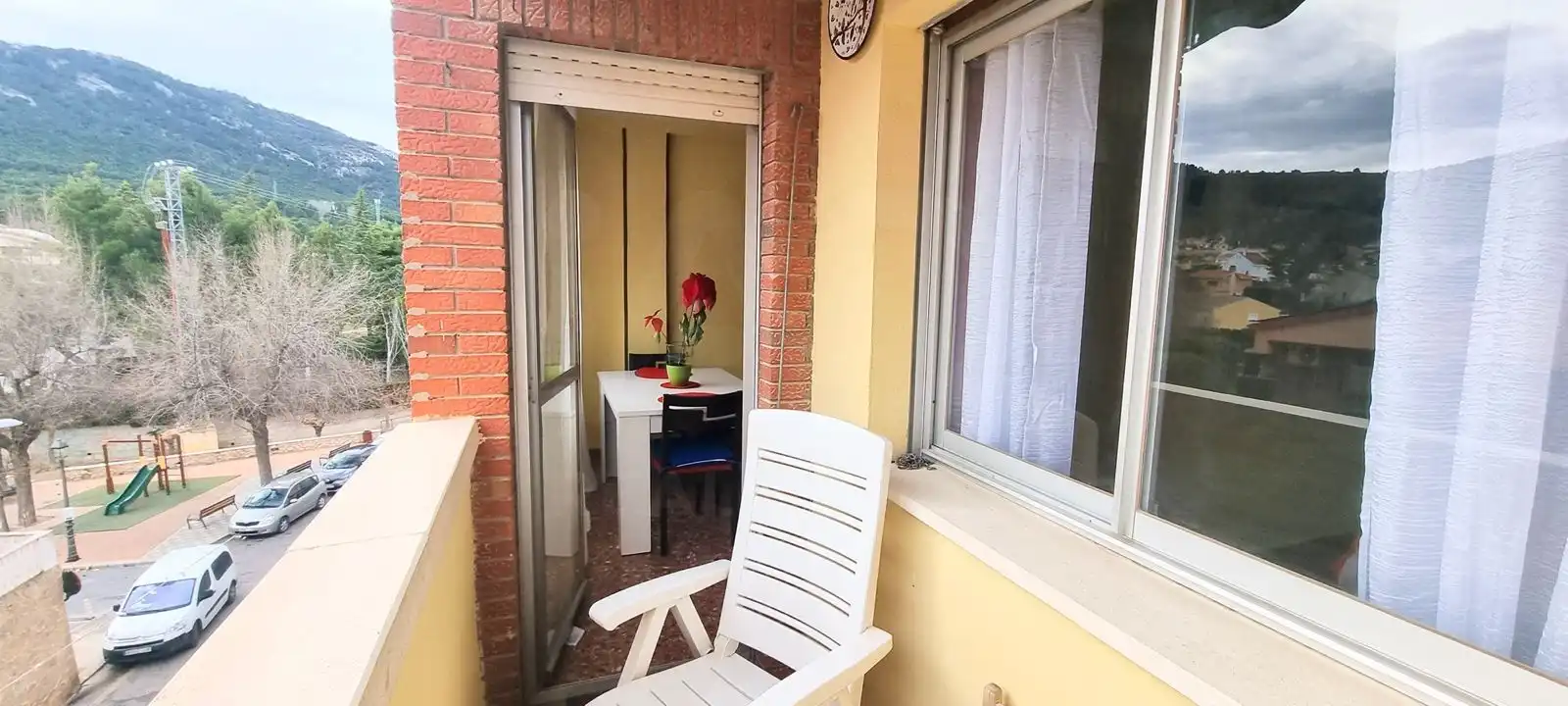 Balcony of Flat for sale in Biar, Alicante