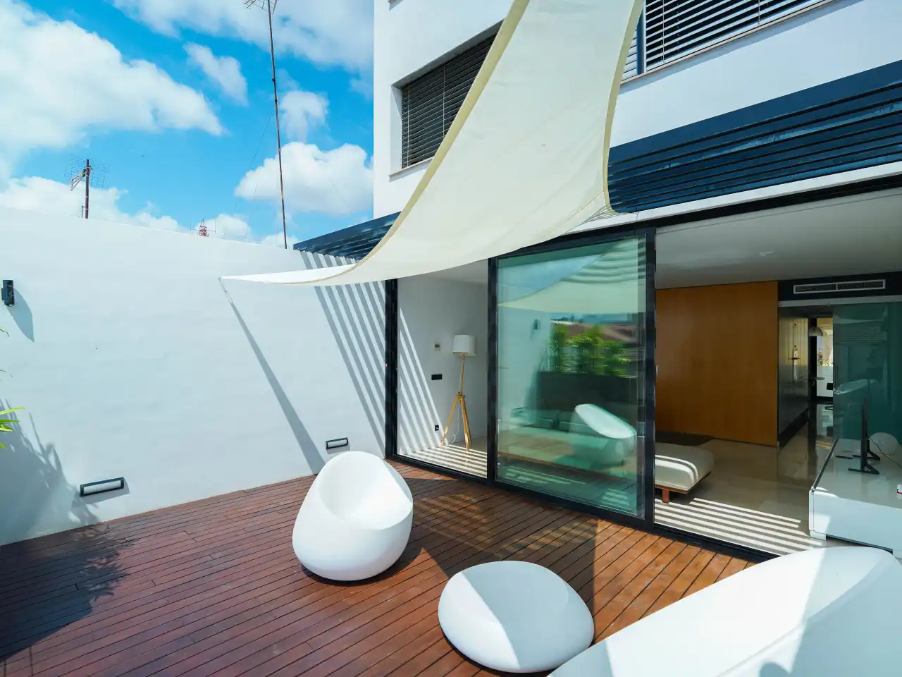 Terraza de Casa adosada en venta en Almoradí con Aire acondicionado, Calefacción y Parquet