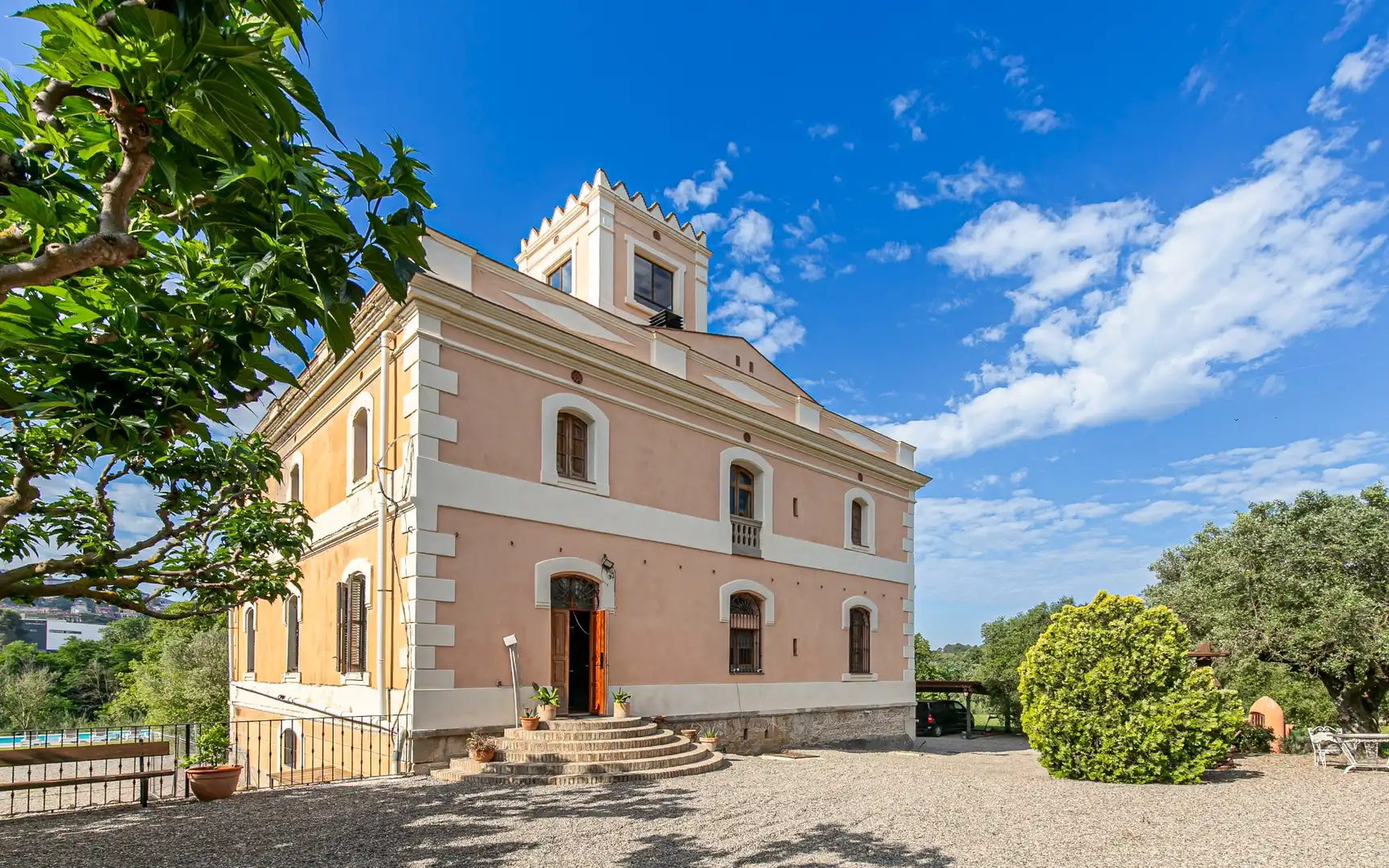 Vista exterior de Casa o chalet en venta en Gelida con Calefacción, Jardín privado y Trastero