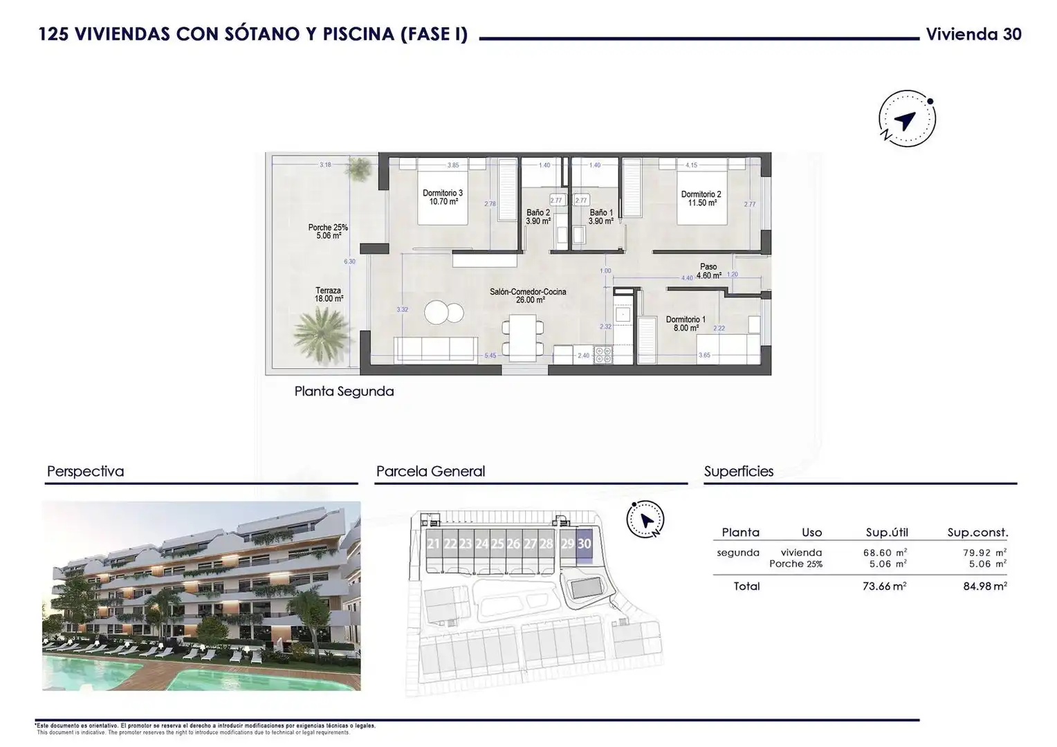 Appartement compact avec terrasse à vendre à Santiago de la Ribera, imagen 22