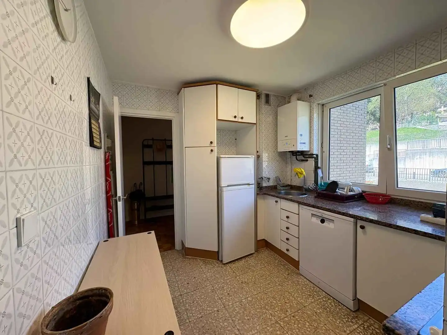 Cocina de Piso de alquiler en Santander con Calefacción, Amueblado y Horno