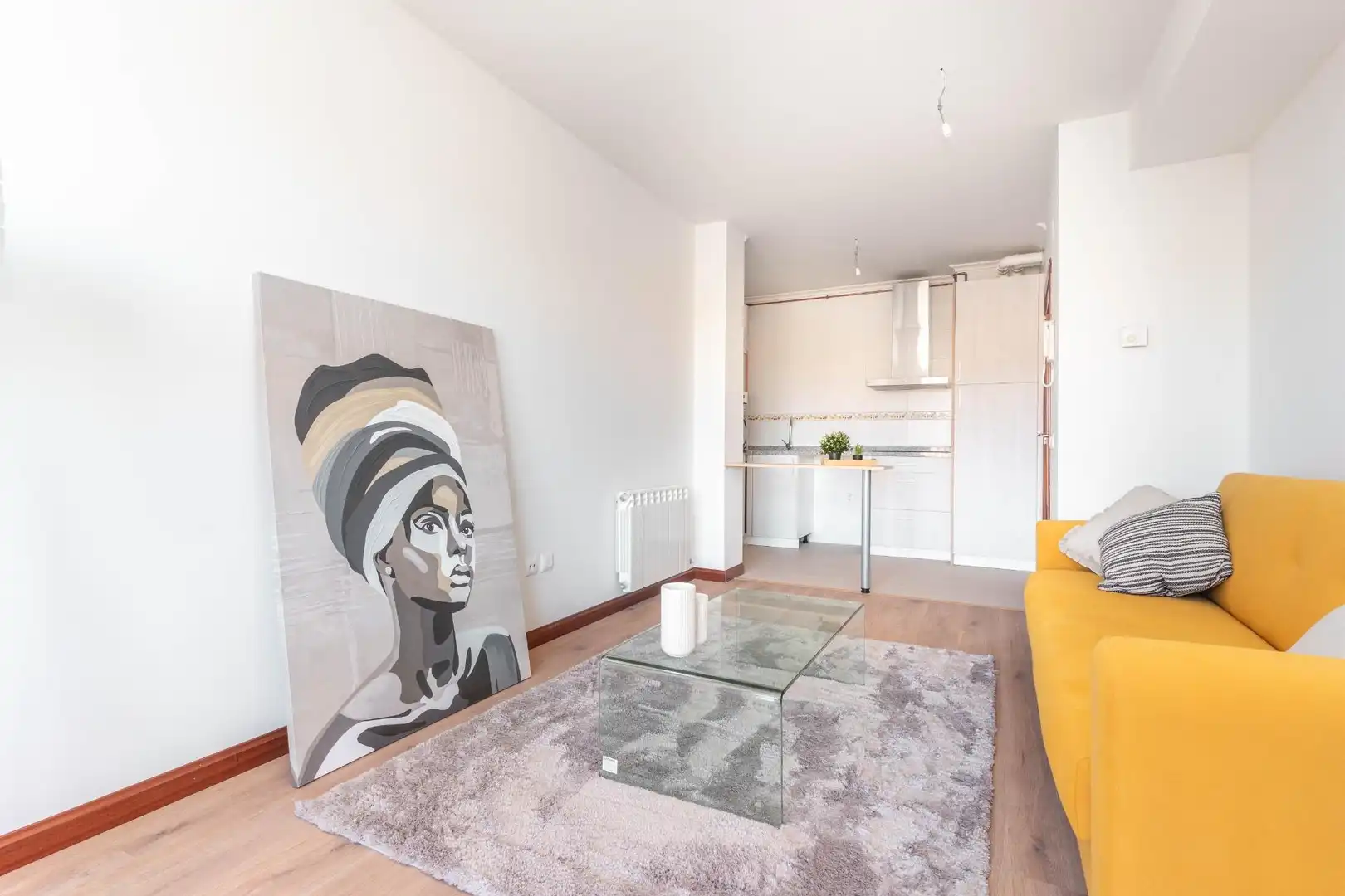 Wohnzimmer von Wohnung zum Verkauf in Valencia de Don Juan mit Heizung