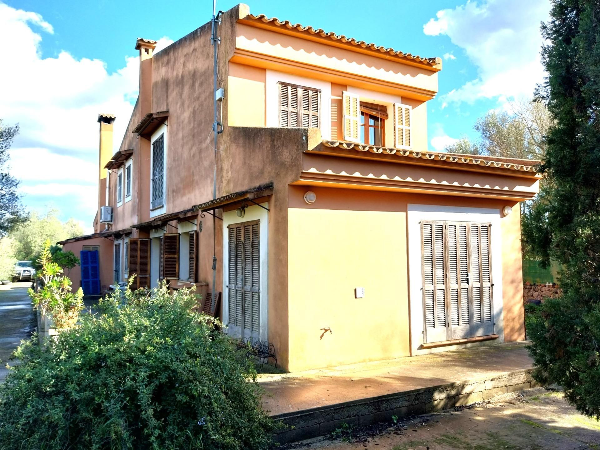 Vista exterior de Casa o xalet en venda en Sencelles amb Aire condicionat, Calefacció i Jardí privat
