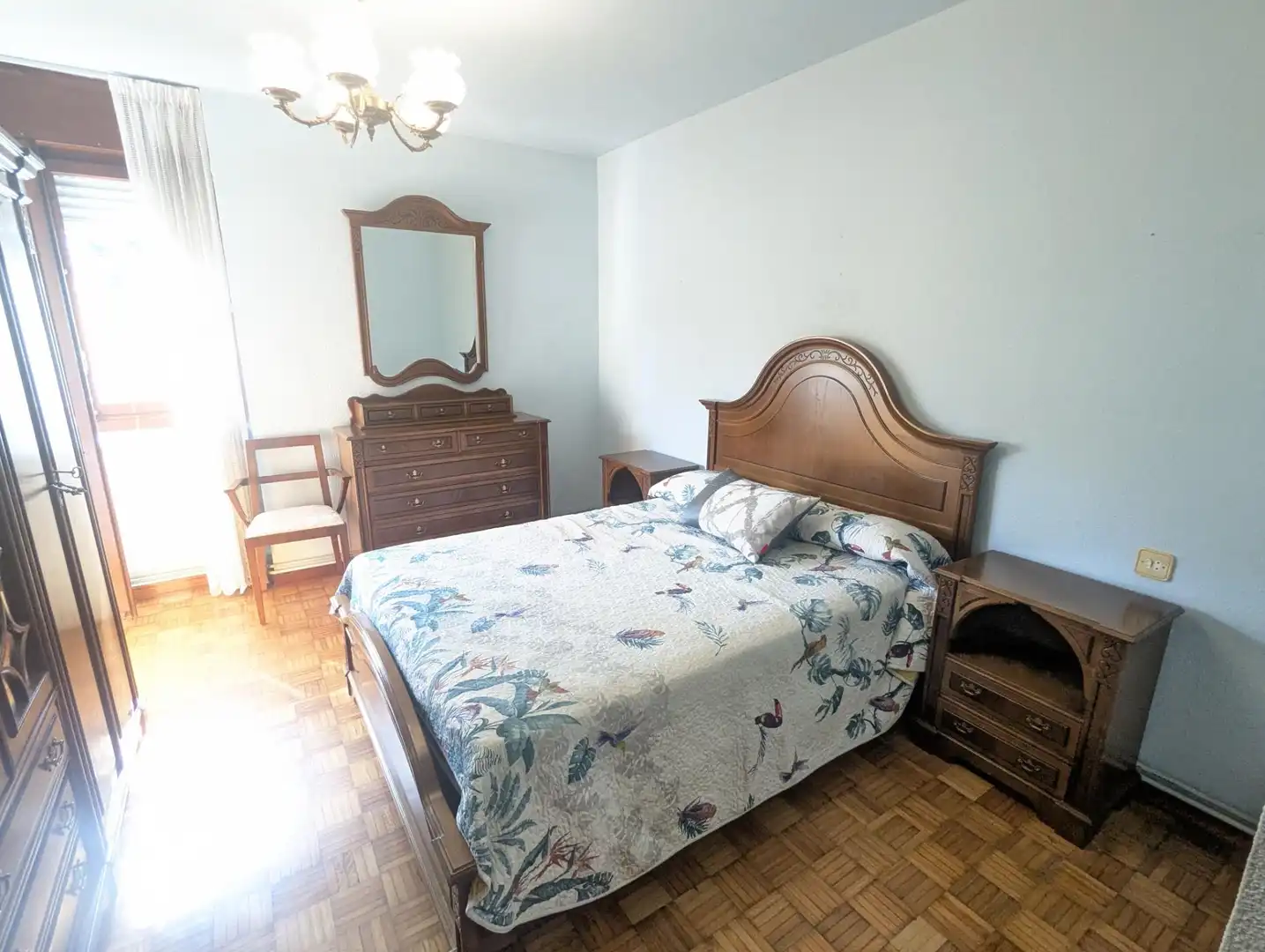 Bedroom of Flat for sale in Estella / Lizarra  with Heating, Parquet flooring and Storage room