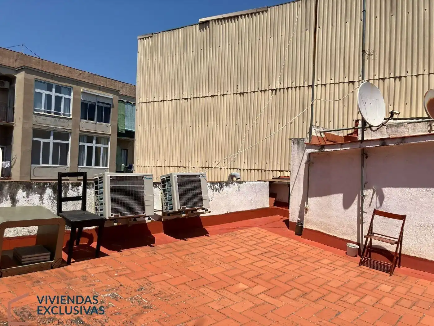 Terrasse von Wohnung zum Verkauf in Barcelona mit Klimaanlage, Heizung und Privatgarten