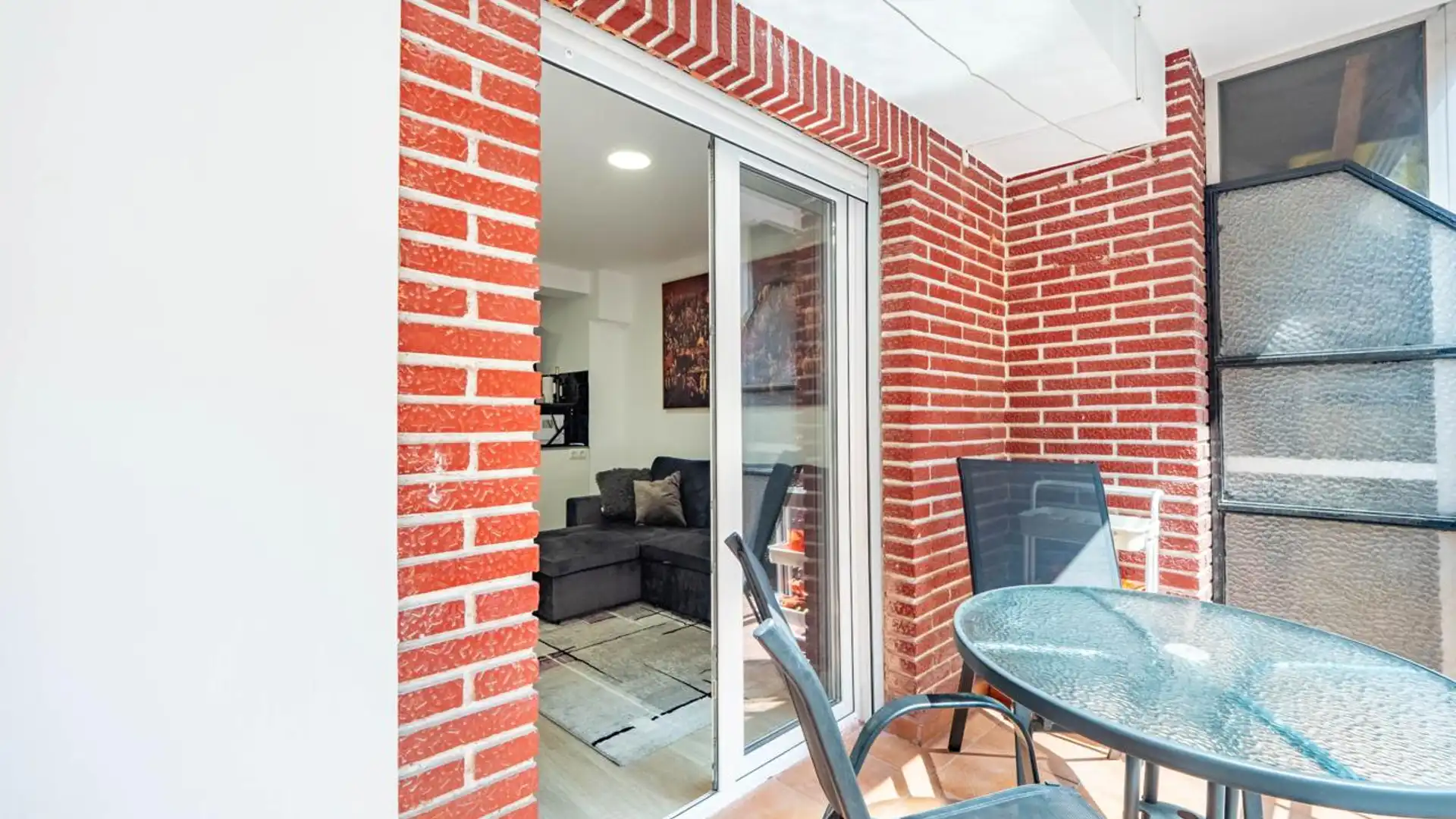 Balcony of Flat for sale in  Valencia Capital  with Air Conditioner, Furnished and Balcony