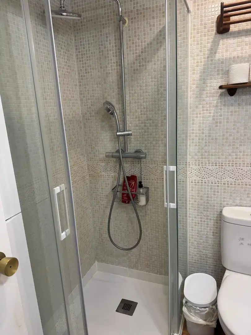 Badezimmer von Wohnungen zum Verkauf in Marbella mit Klimaanlage und Terrasse