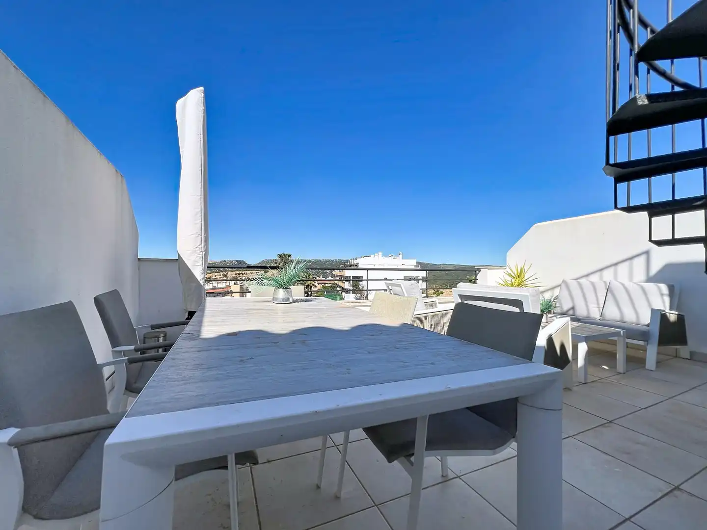 Terrace of Attic for sale in Casares  with Air Conditioner, Terrace and Furnished