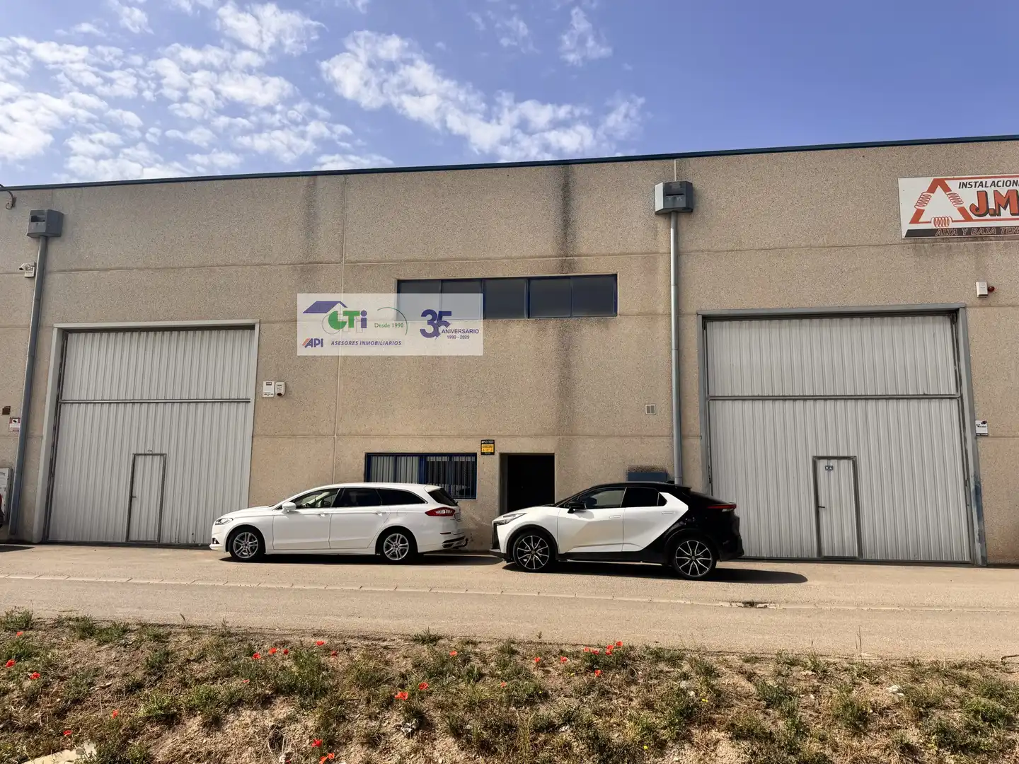 Exterior view of Industrial buildings for sale in Épila