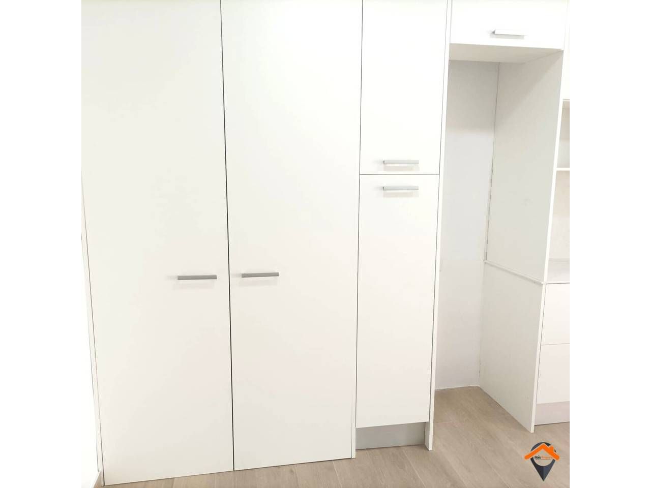 Bedroom of Flat for sale in Sabadell  with Air Conditioner and Parquet flooring