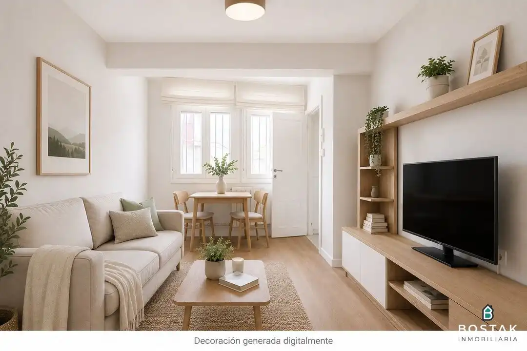 Living room of Flat for sale in Bilbao   with Heating