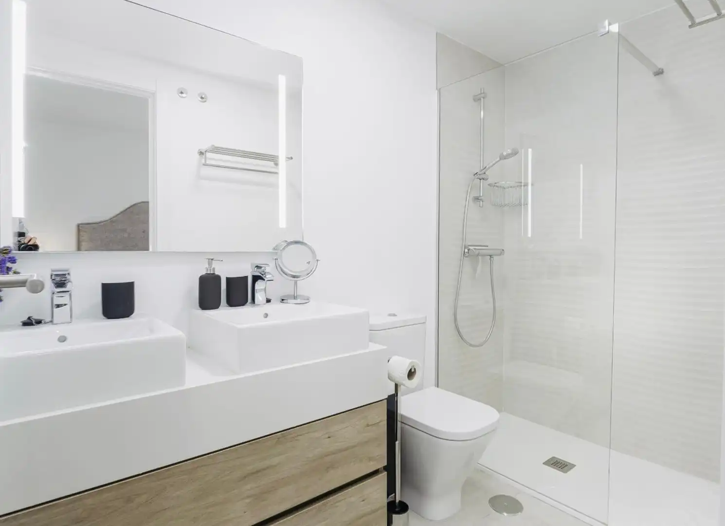 Bany de Apartament en venda en Estepona amb Aire condicionat, Calefacció i Terrassa