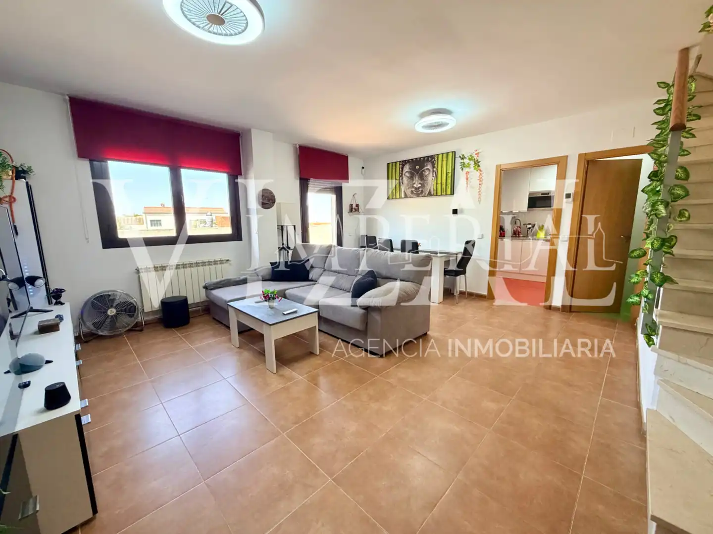 Sala d'estar de Dúplex en venda en Noez amb Calefacció, Terrassa i Traster