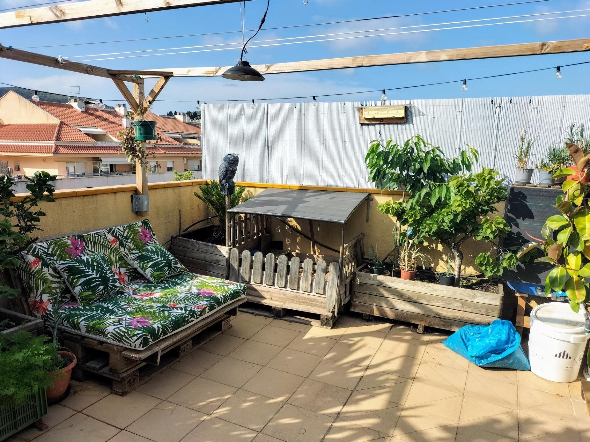 Terrace of Attic for sale in Sant Pere de Ribes  with Air Conditioner, Heating and Parquet flooring