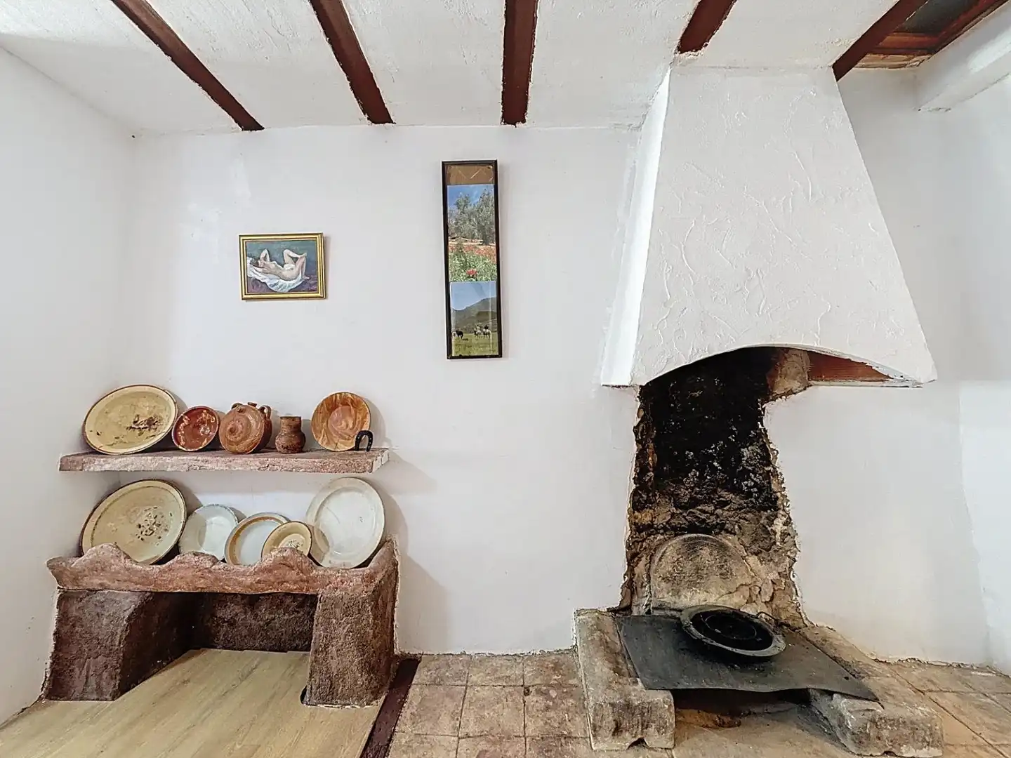 Cuina de Casa o xalet en venda en Mazaleón amb Moblat, Forn i Rentadora