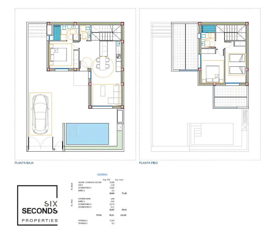 Maison mitoyenne avec piscine à vendre à San Fulgencio, imagen 2