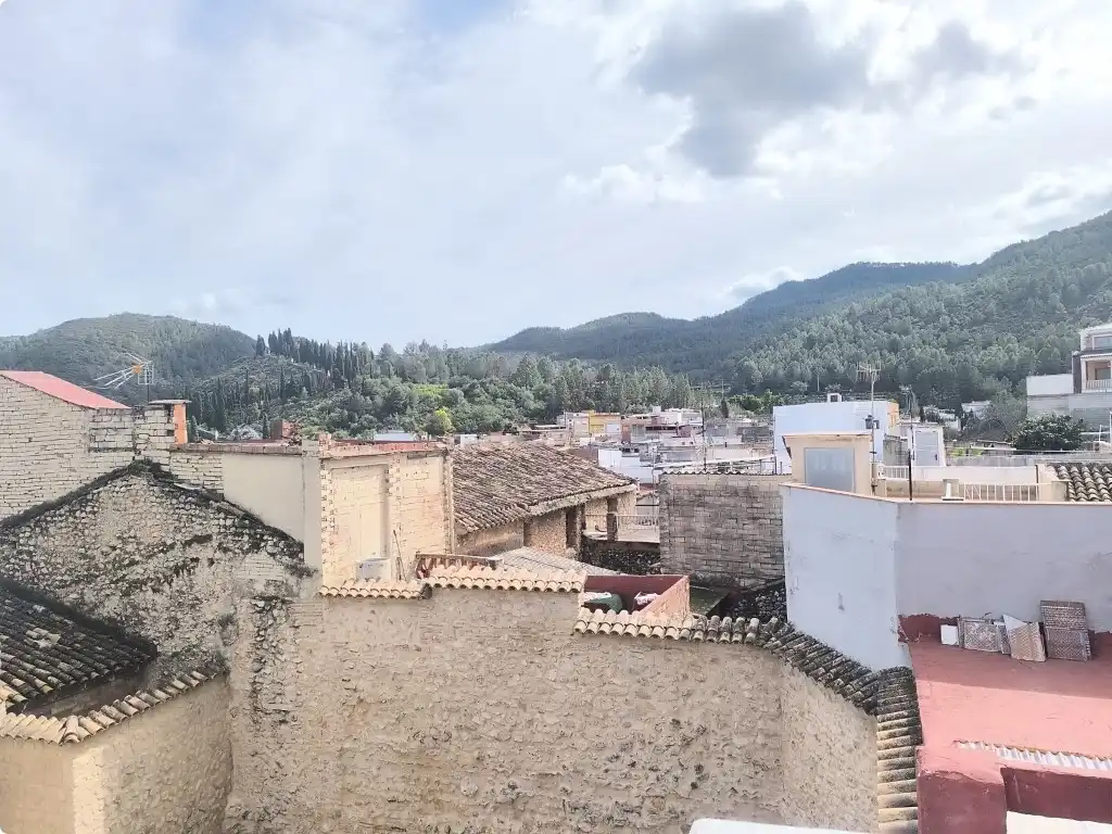 Vista exterior de Casa o chalet en venta en Vilallonga / Villalonga con Aire acondicionado, Terraza y Amueblado
