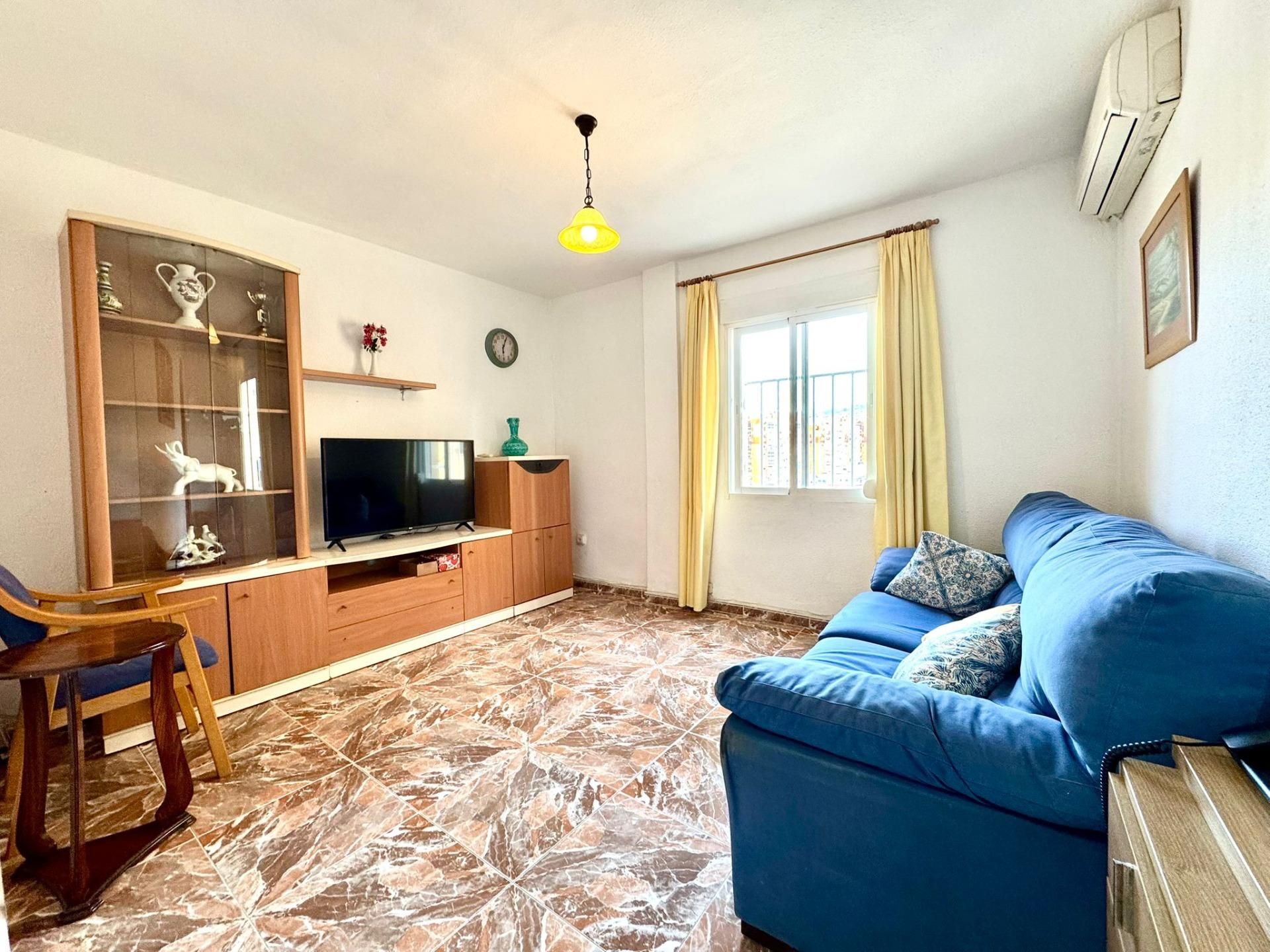Living room of Flat for sale in Málaga Capital  with Air Conditioner, Heating and Terrace