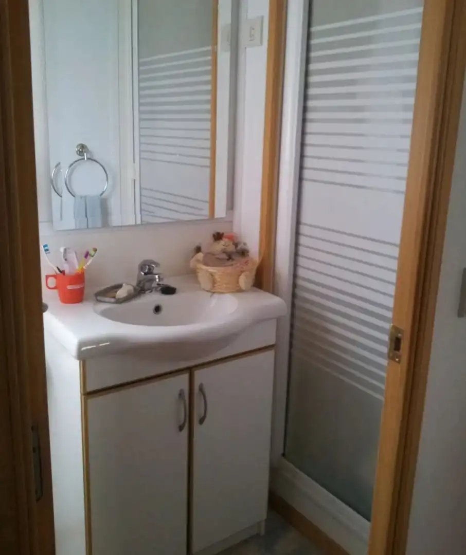 Bany de Casa o xalet en venda en Covarrubias amb Moblat, Forn i Rentadora