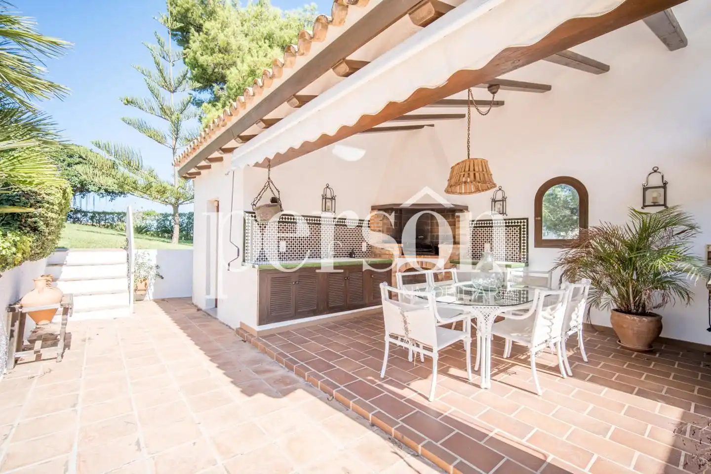Terrace of Houses for sale in Jávea / Xàbia  with Air Conditioner, Heating and Private garden