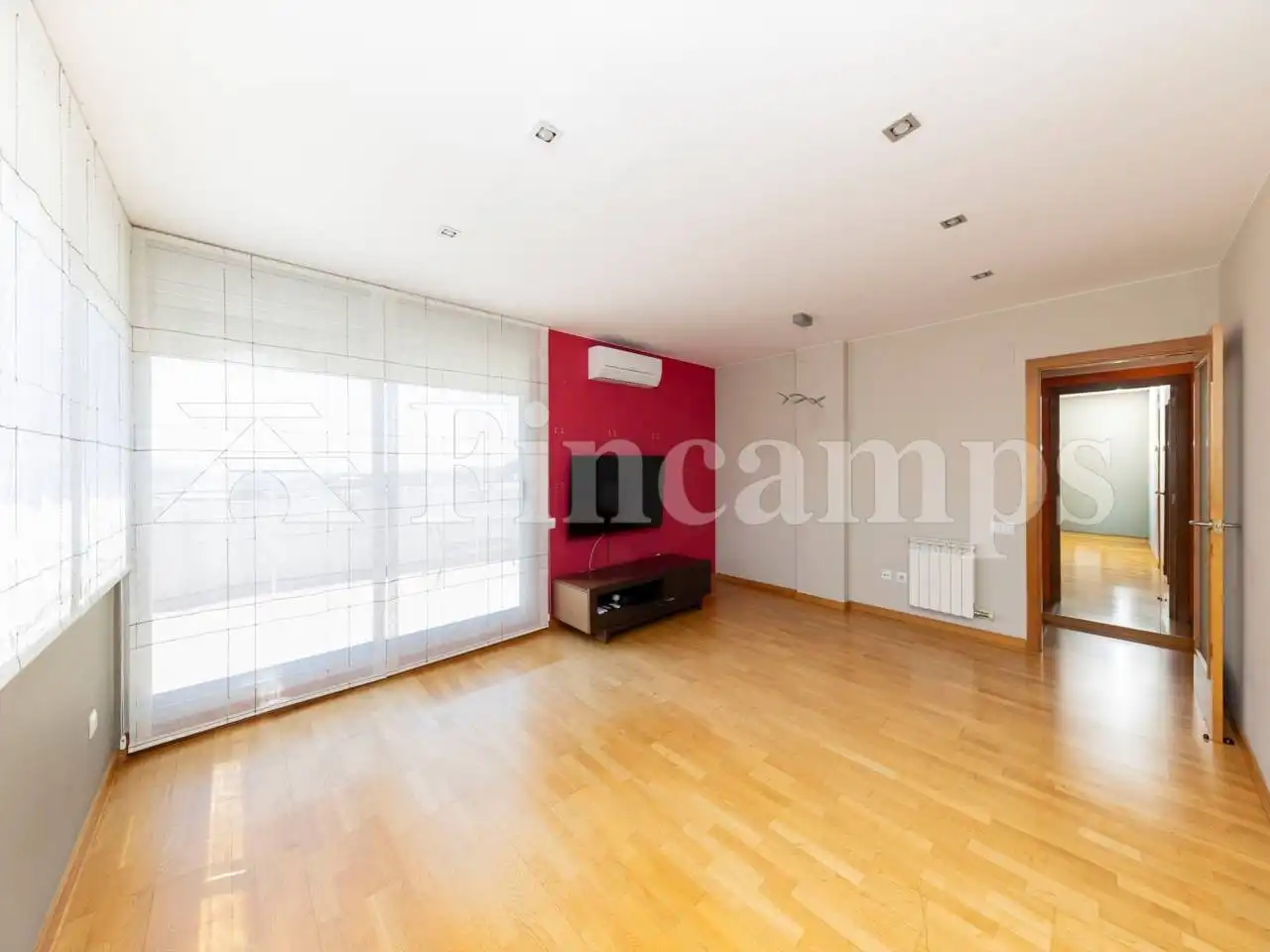 Wohnzimmer von Dachboden zum Verkauf in Terrassa mit Klimaanlage, Heizung und Parkett