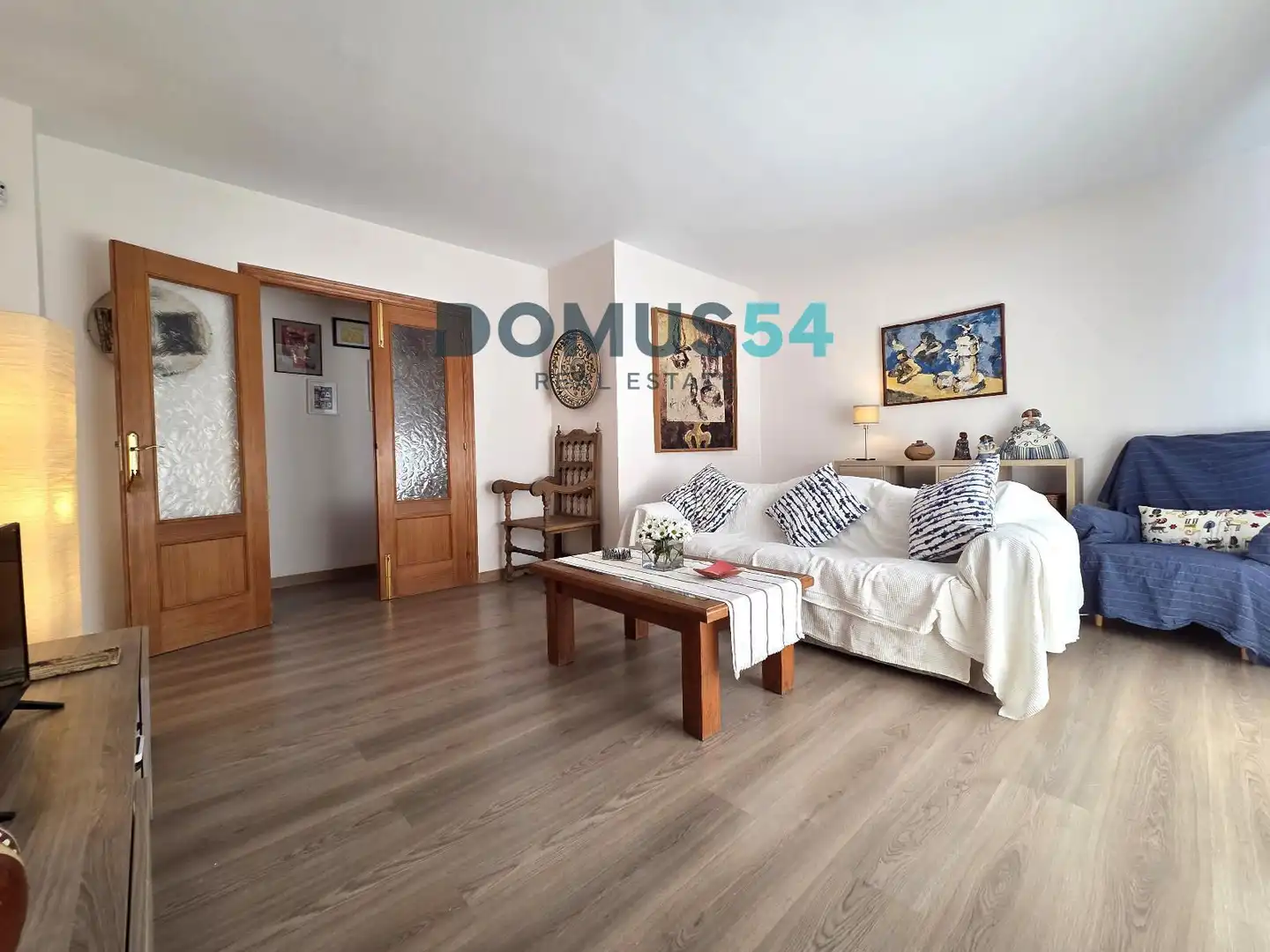 Sala de estar de Piso en venta en Sa Pobla con Aire acondicionado y Terraza
