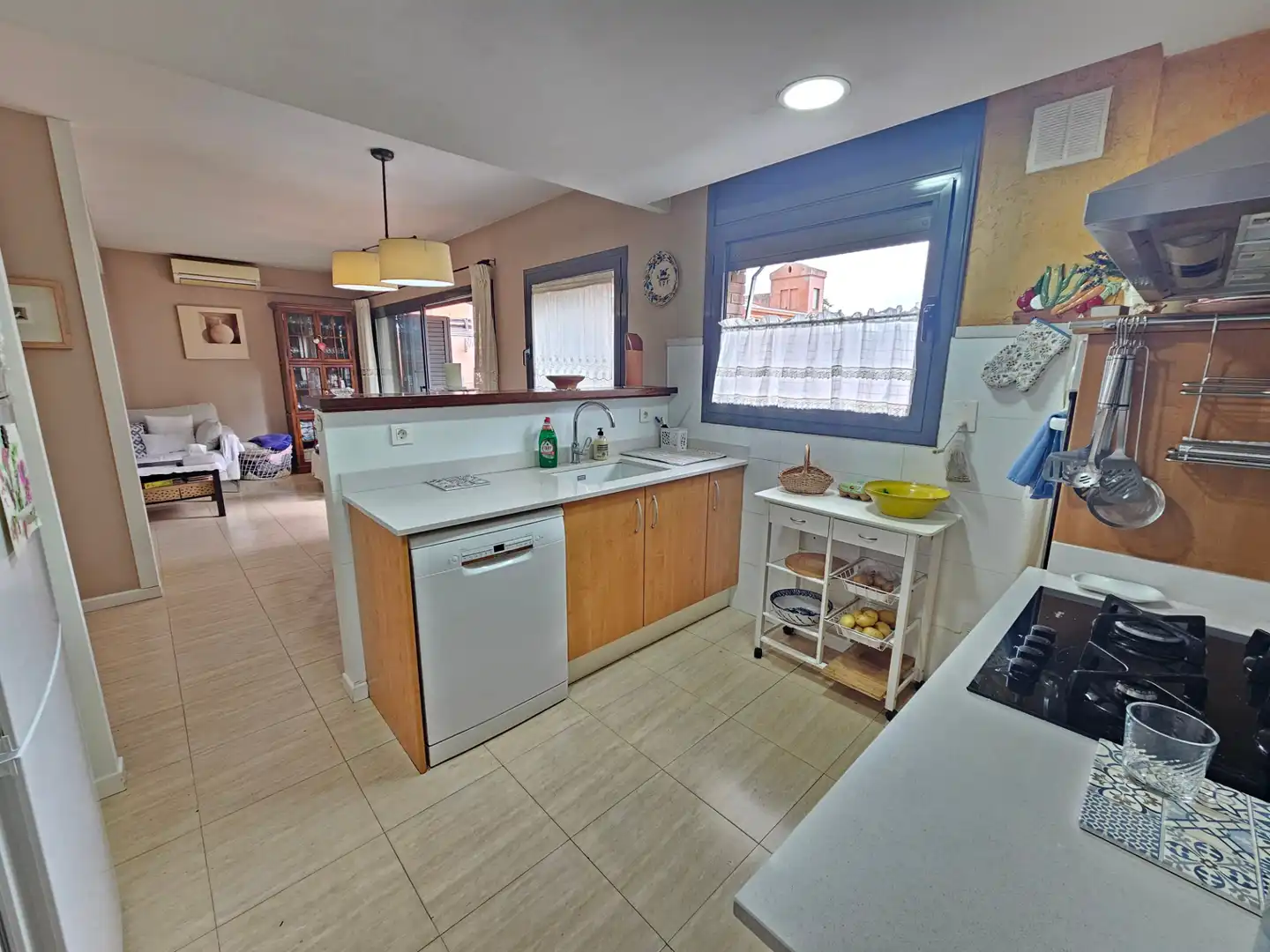 Cocina de Ático en venta en Sabadell con Aire acondicionado, Calefacción y Parquet