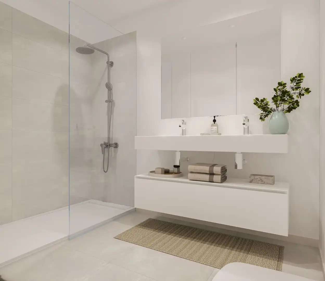 Baño de Planta baja en venta en Estepona con Aire acondicionado, Jardín privado y Terraza