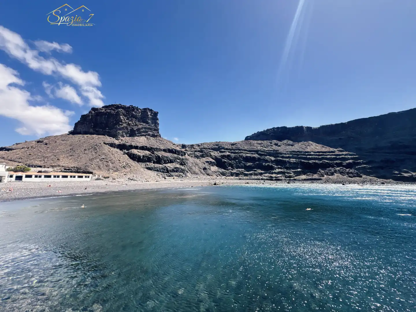Vista exterior de Piso de alquiler en Agaete con Amueblado, Horno y Lavadora