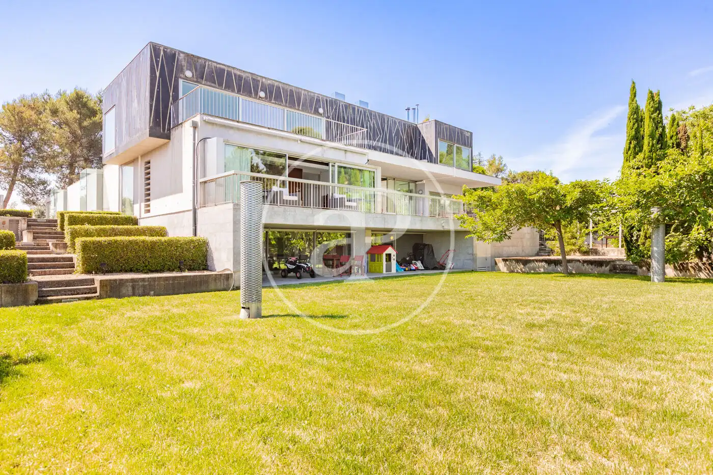 Exterior view of Houses for sale in Madrid  with Air Conditioner, Heating and Private garden