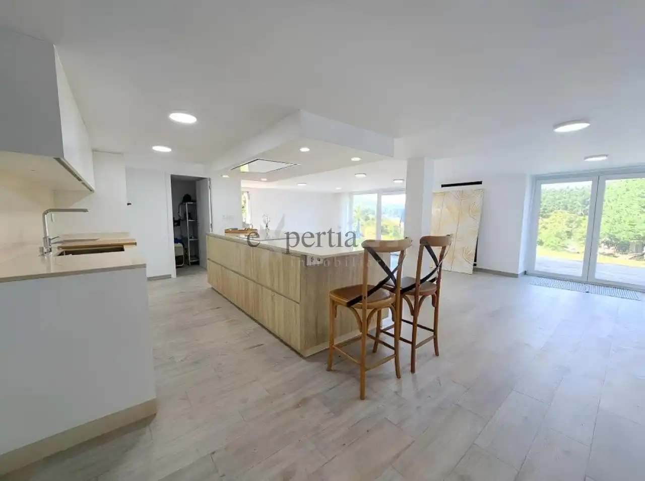 Küche von Haus oder Chalet zum Verkauf in Boiro mit Heizung