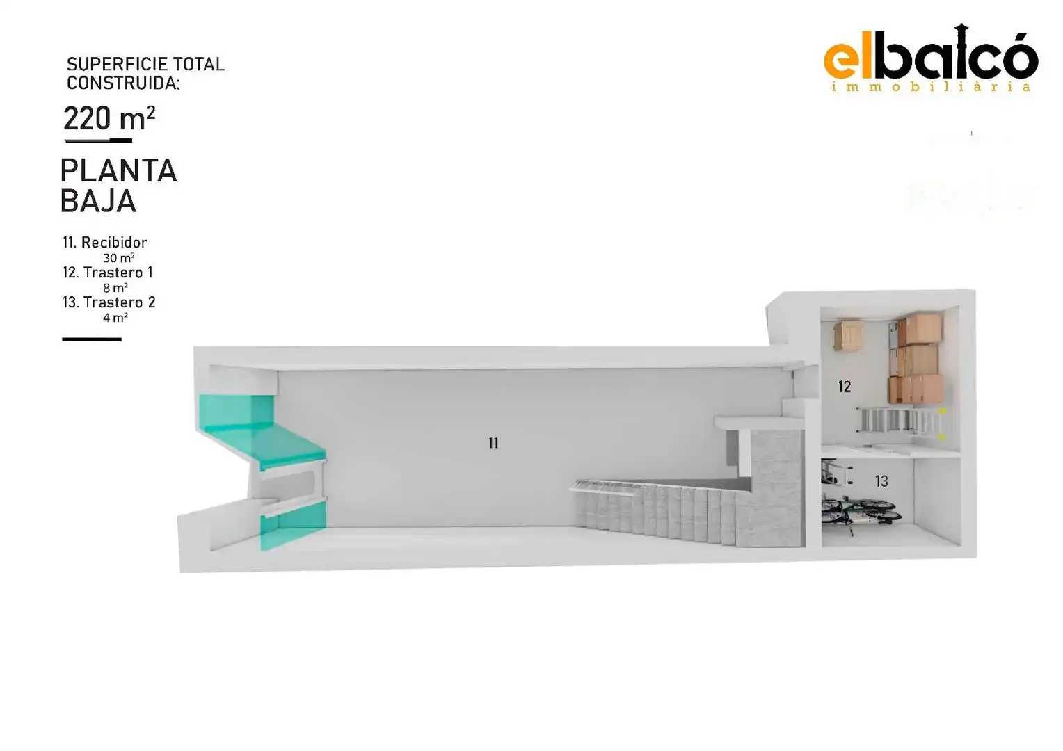 Büro zum Verkauf in Cambrils mit Klimaanlage, Heizung und Terrasse