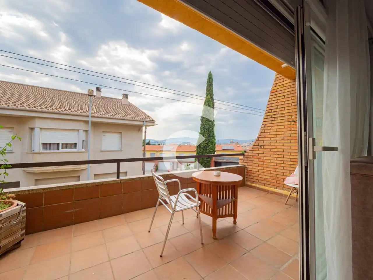 Terraza de Casa adosada en venta en Roda de Ter con Calefacción y Terraza