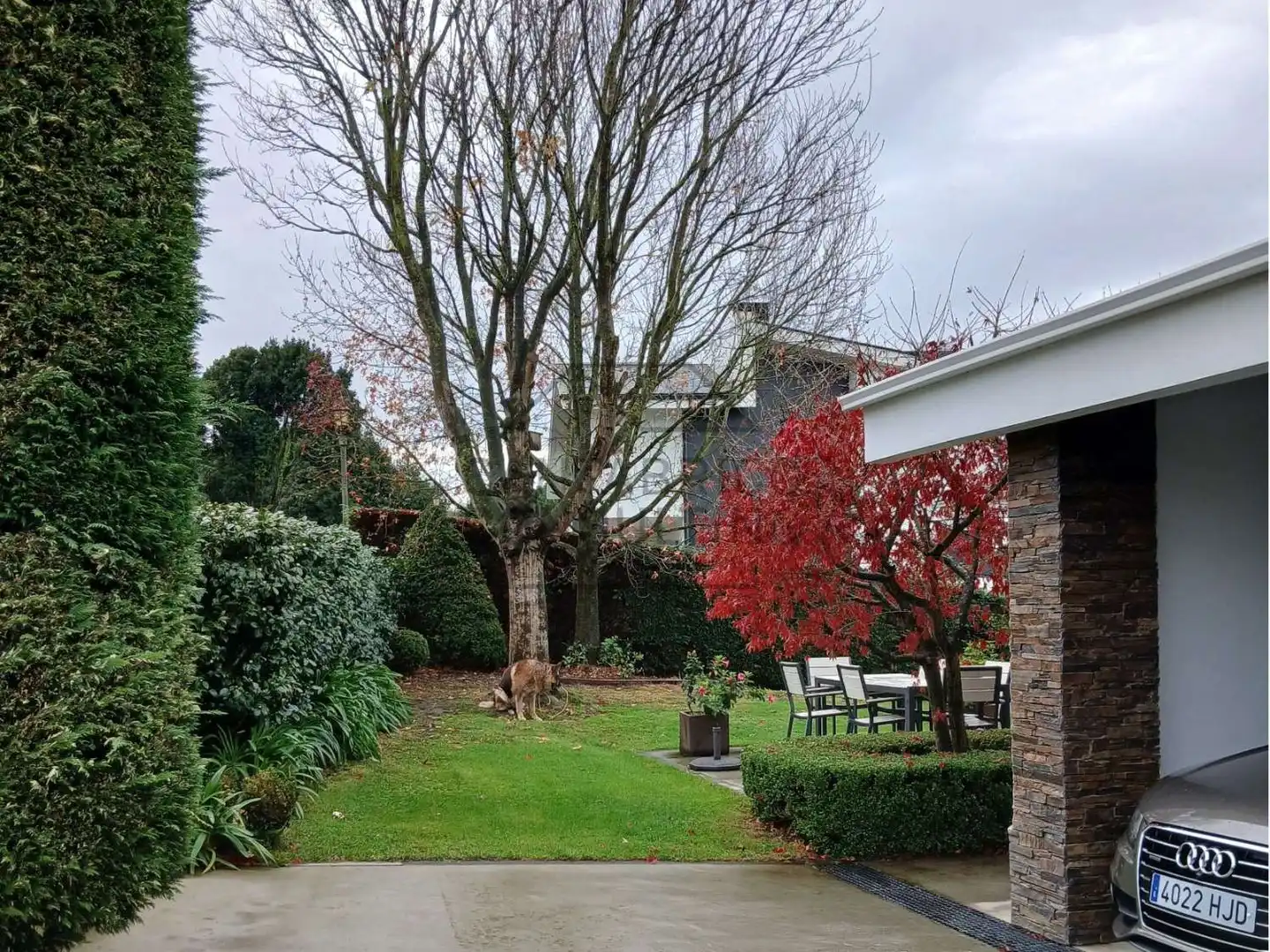 Garden of Houses for sale in Navia  with Heating, Parquet flooring and Terrace