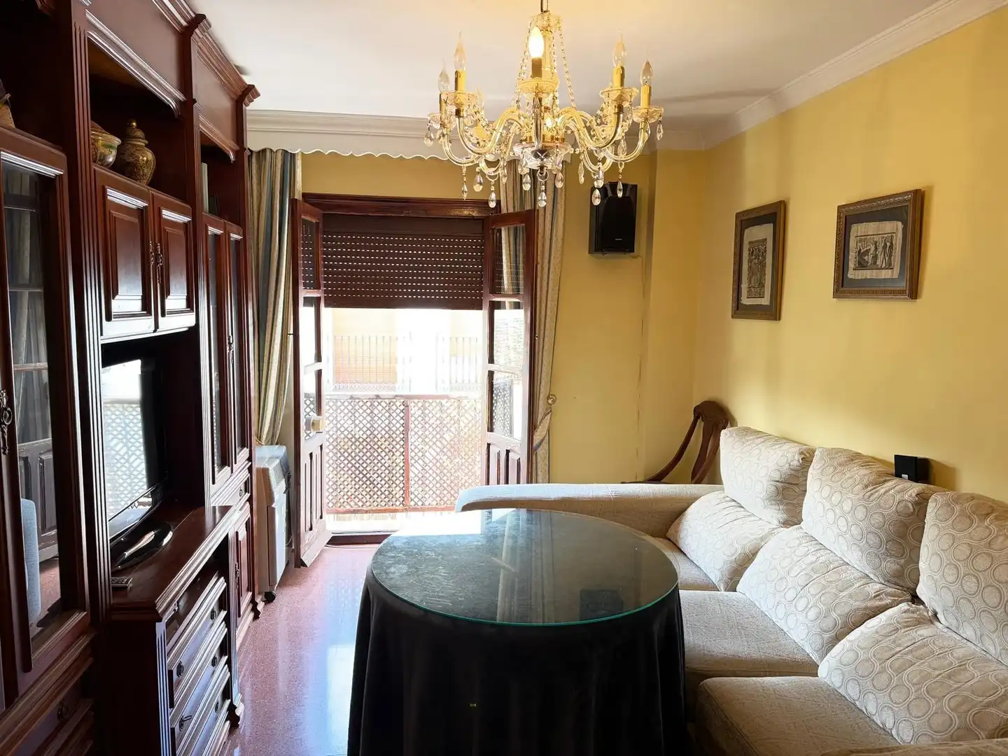 Living room of Flat for sale in Antequera  with Terrace, Storage room and Balcony