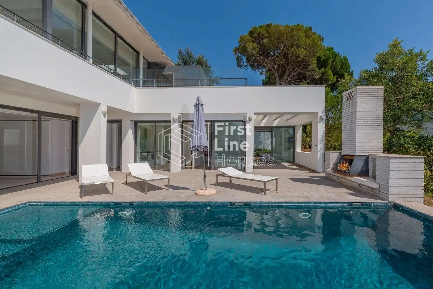 Vista exterior de Casa o chalet en venta en Caldes de Malavella con Aire acondicionado, Calefacción y Terraza