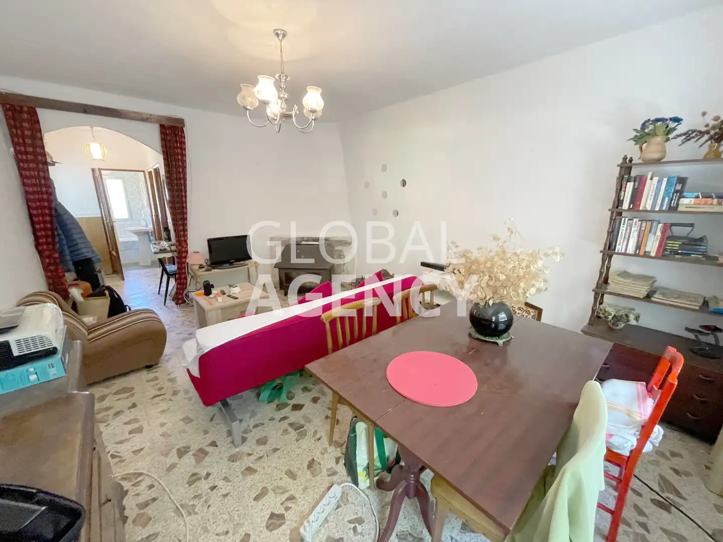 Wohnzimmer von Haus oder Chalet zum Verkauf in Herradón de Pinares mit Heizung, Privatgarten und Terrasse