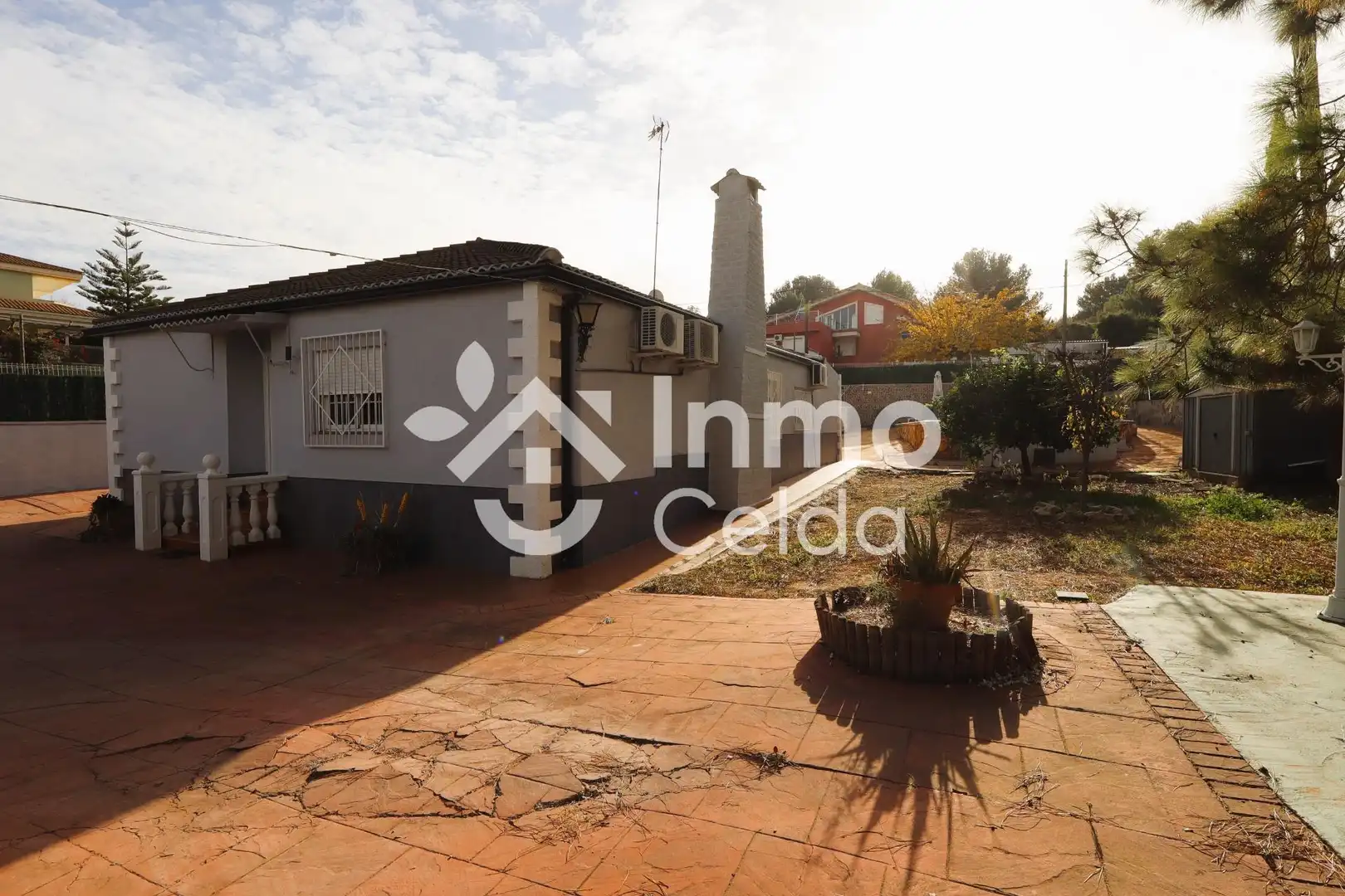Vista exterior de Casa o chalet en venta en Chiva con Aire acondicionado, Calefacción y Jardín privado