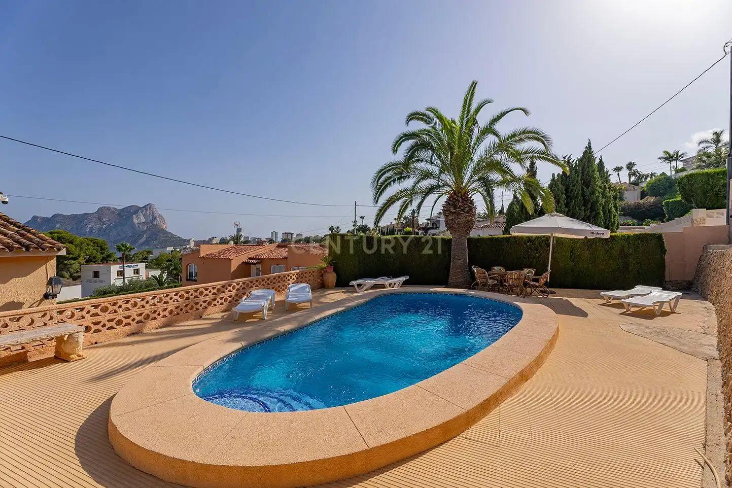 Swimming pool of Houses for sale in Calpe / Calp  with Private garden, Storage room and Swimming Pool